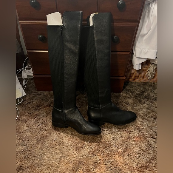 🎈 NWOT 🎈 Cole Haan black leather boots - Picture 3 of 7